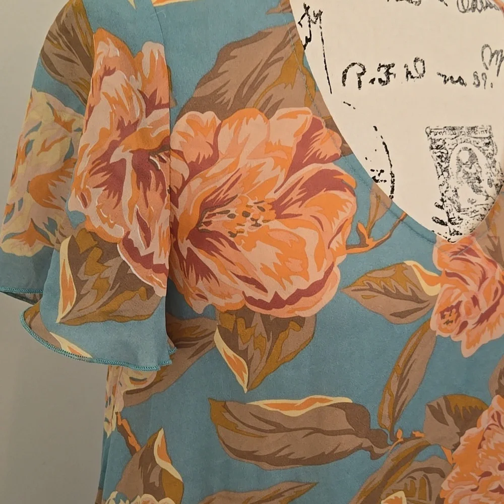 Show Me Your Mumu green floral dress - Picture 2 of 7